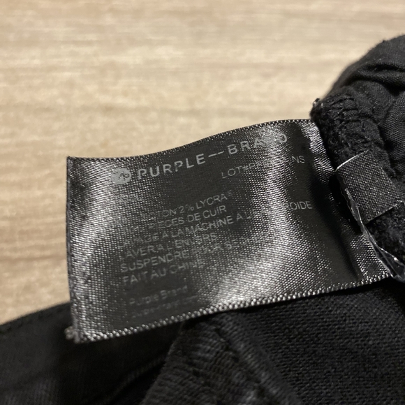 Purple Brand Other - Purple Brand Men's Black Pants